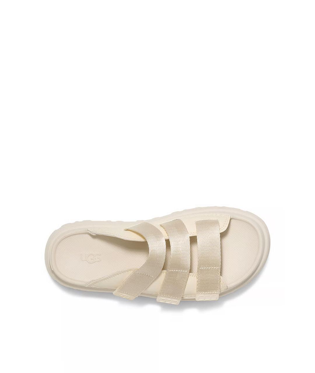UGG AUSTRALIA Белые синтетические сандалии, фото 3