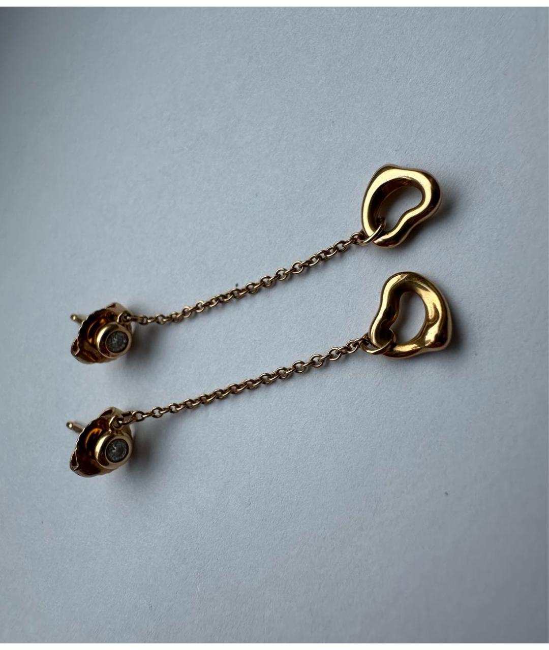 TIFFANY&CO Золотые серьги из розового золота, фото 3