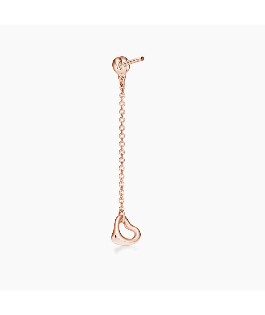 TIFFANY&CO Золотые серьги из розового золота, фото 2