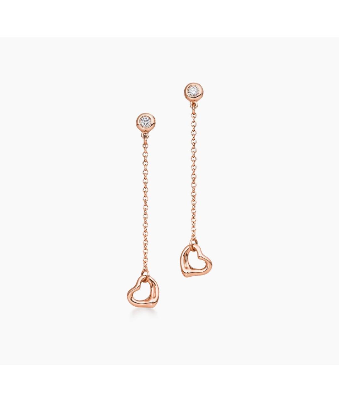 TIFFANY&CO Золотые серьги из розового золота, фото 5