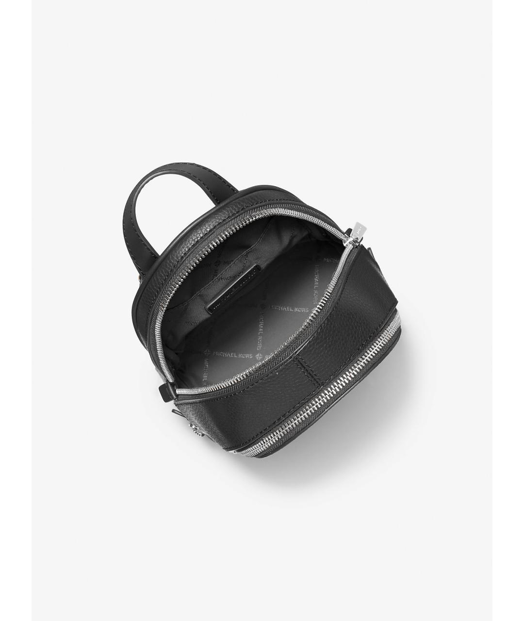 MICHAEL KORS Черный кожаный рюкзак, фото 2
