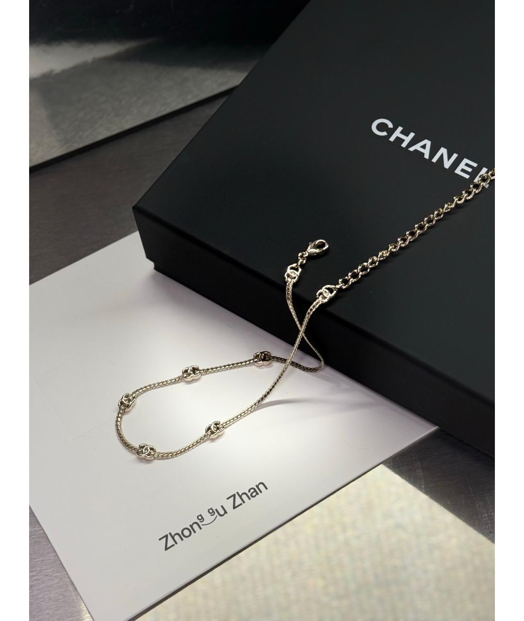 CHANEL Золотое колье, фото 4