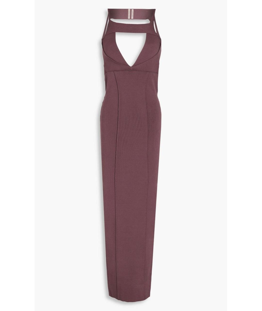 RICK OWENS Фиолетовое коктейльное платье, фото 4