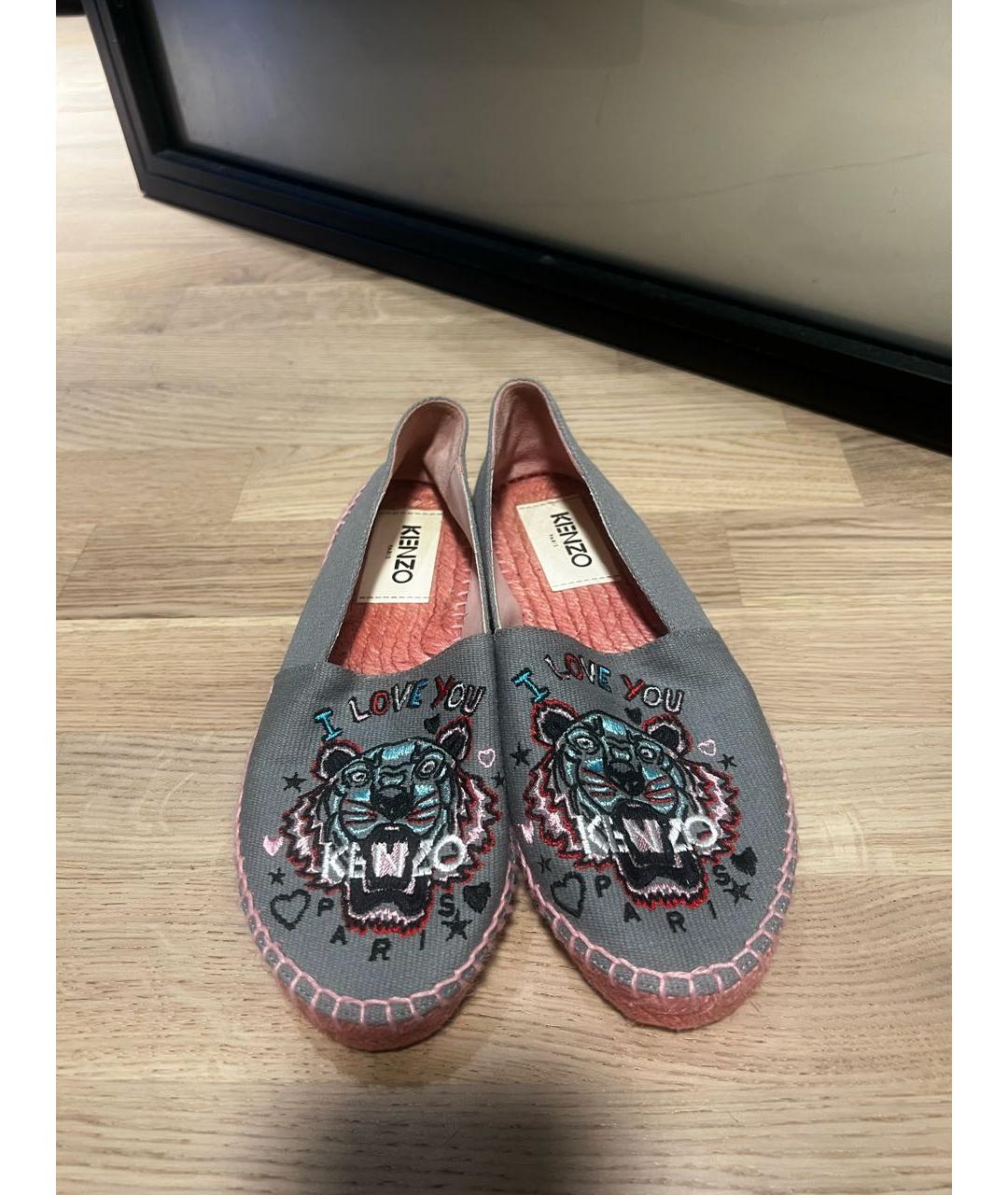 KENZO Мульти текстильные эспадрильи, фото 2