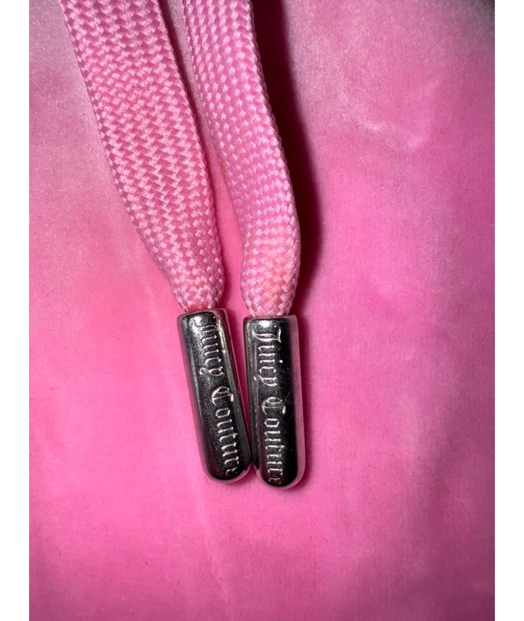 JUICY COUTURE Розовые полиэстеровые шорты, фото 5