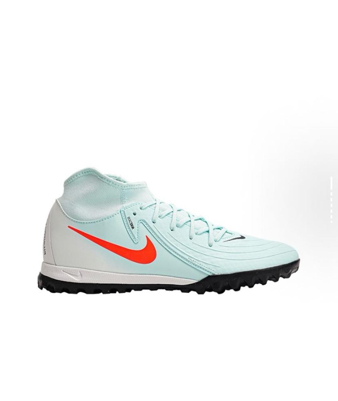 NIKE Голубые текстильные высокие кроссовки / кеды, фото 4