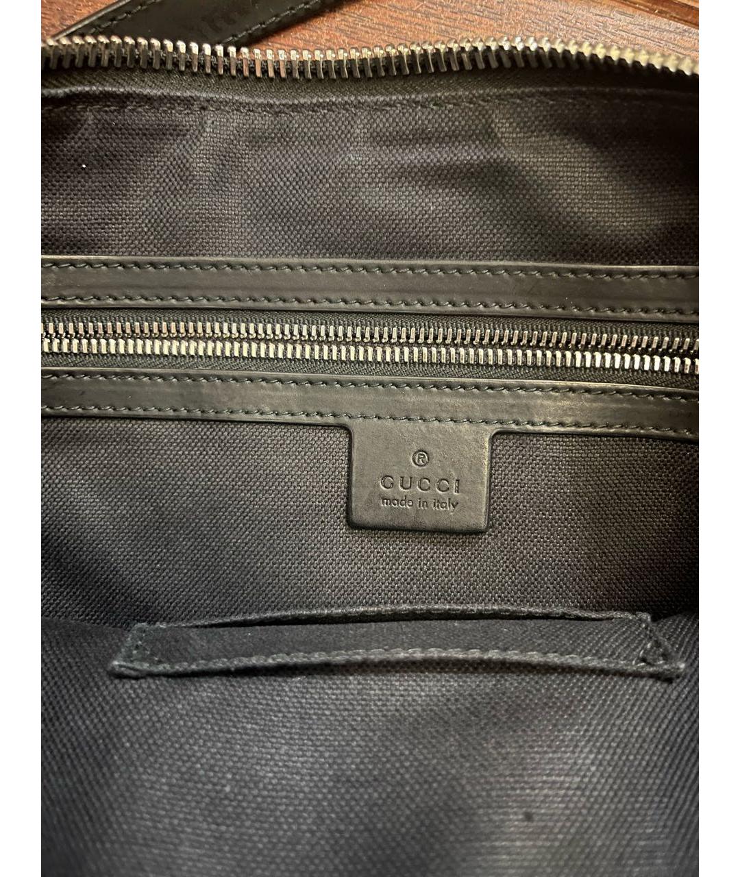 GUCCI Черная сумка на плечо, фото 4
