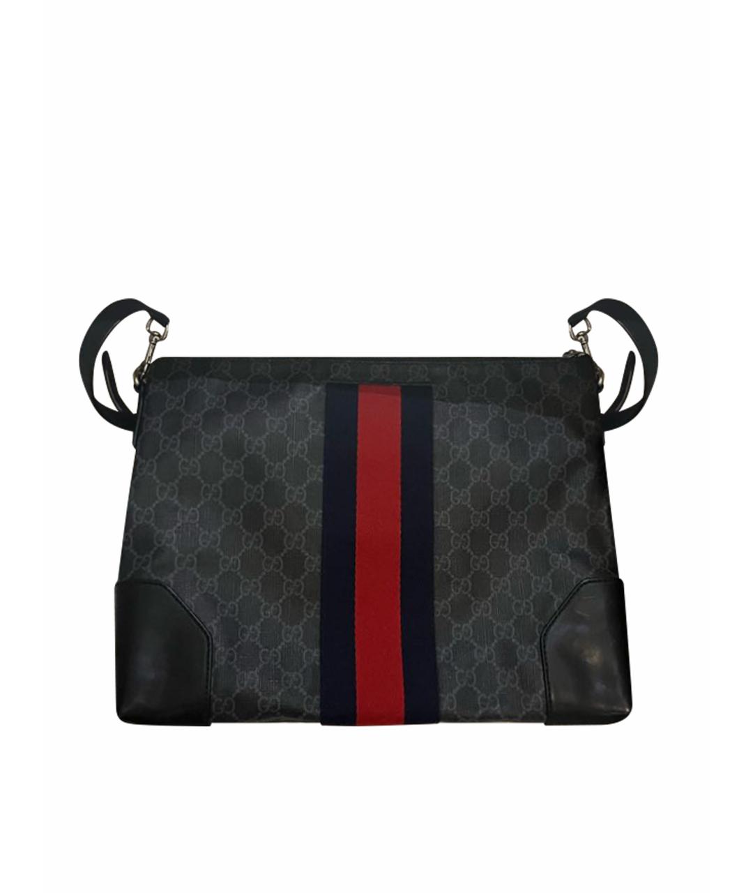 GUCCI Черная сумка на плечо, фото 1