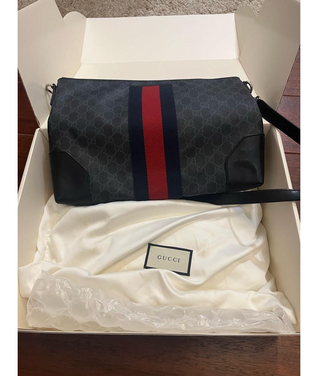 GUCCI Черная сумка на плечо, фото 2