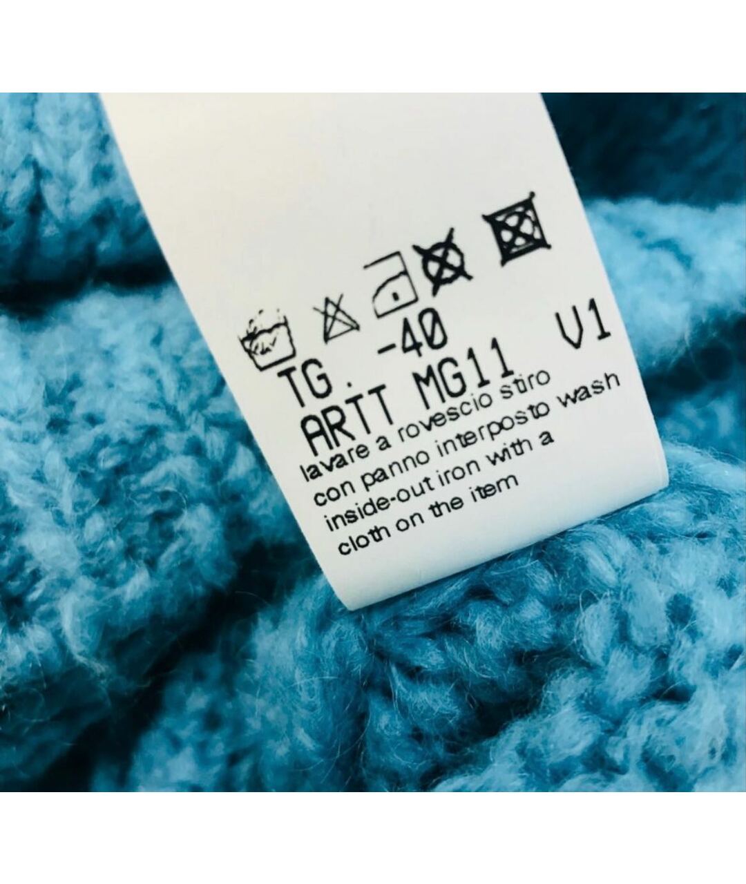 ERMANNO ERMANNO Голубой полиамидовый джемпер / свитер, фото 4
