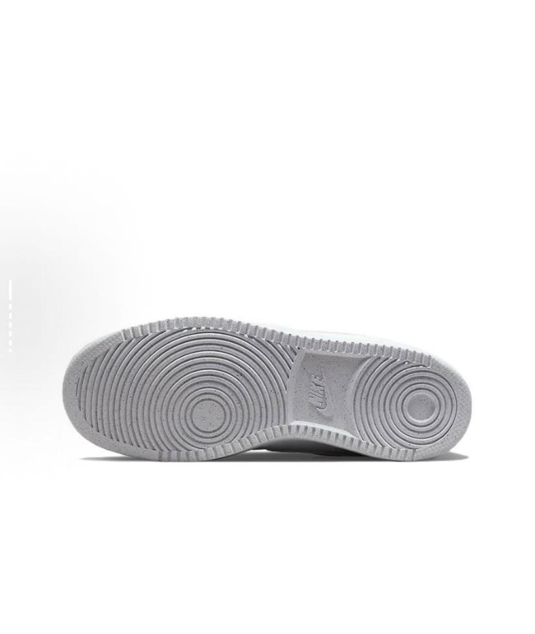 NIKE Белые кожаные высокие кроссовки / кеды, фото 5