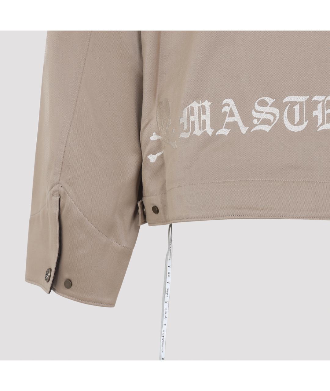 MASTERMIND JAPAN Бежевая хлопковая куртка, фото 6
