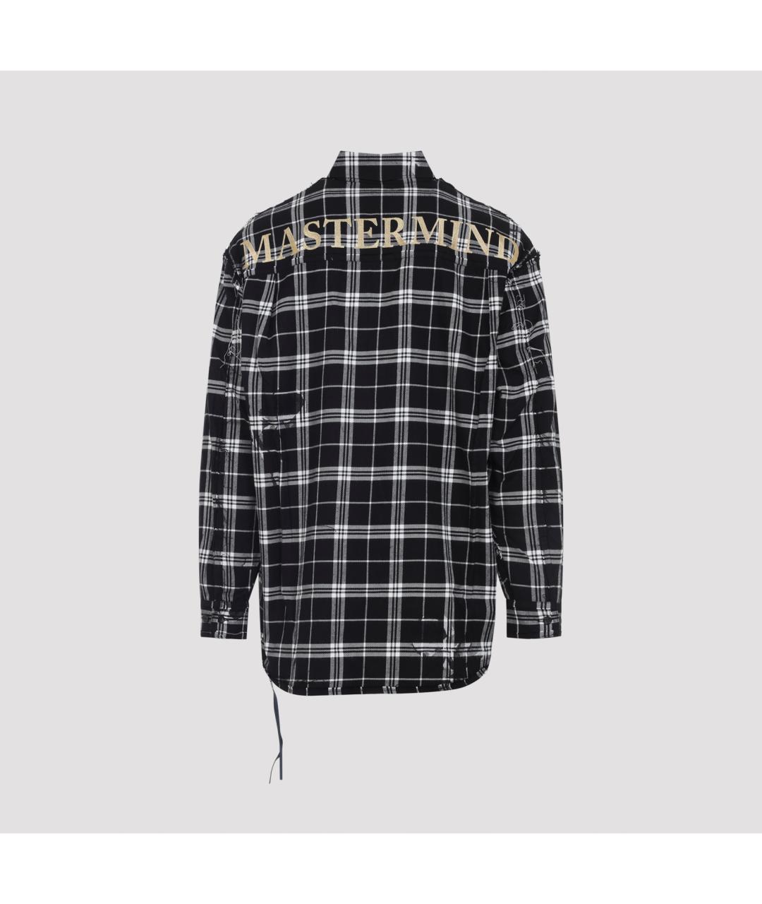 MASTERMIND WORLD Черная хлопковая кэжуал рубашка, фото 4