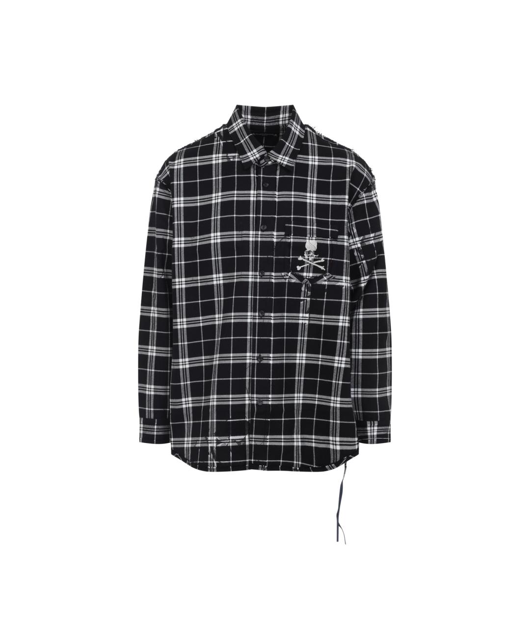 MASTERMIND WORLD Черная хлопковая кэжуал рубашка, фото 1