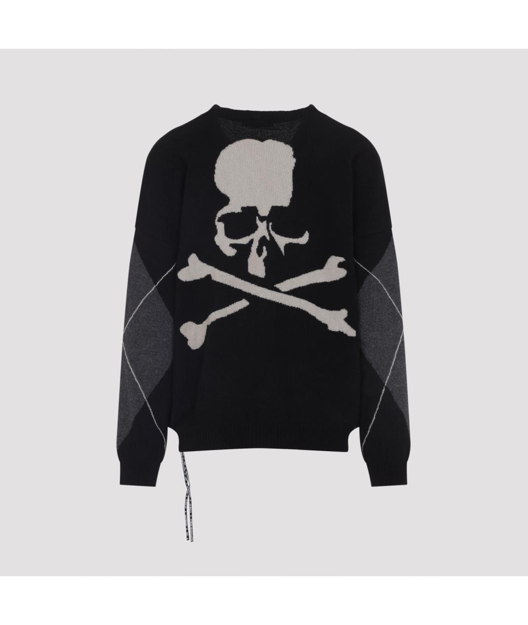 MASTERMIND WORLD Черный кашемировый кардиган, фото 4