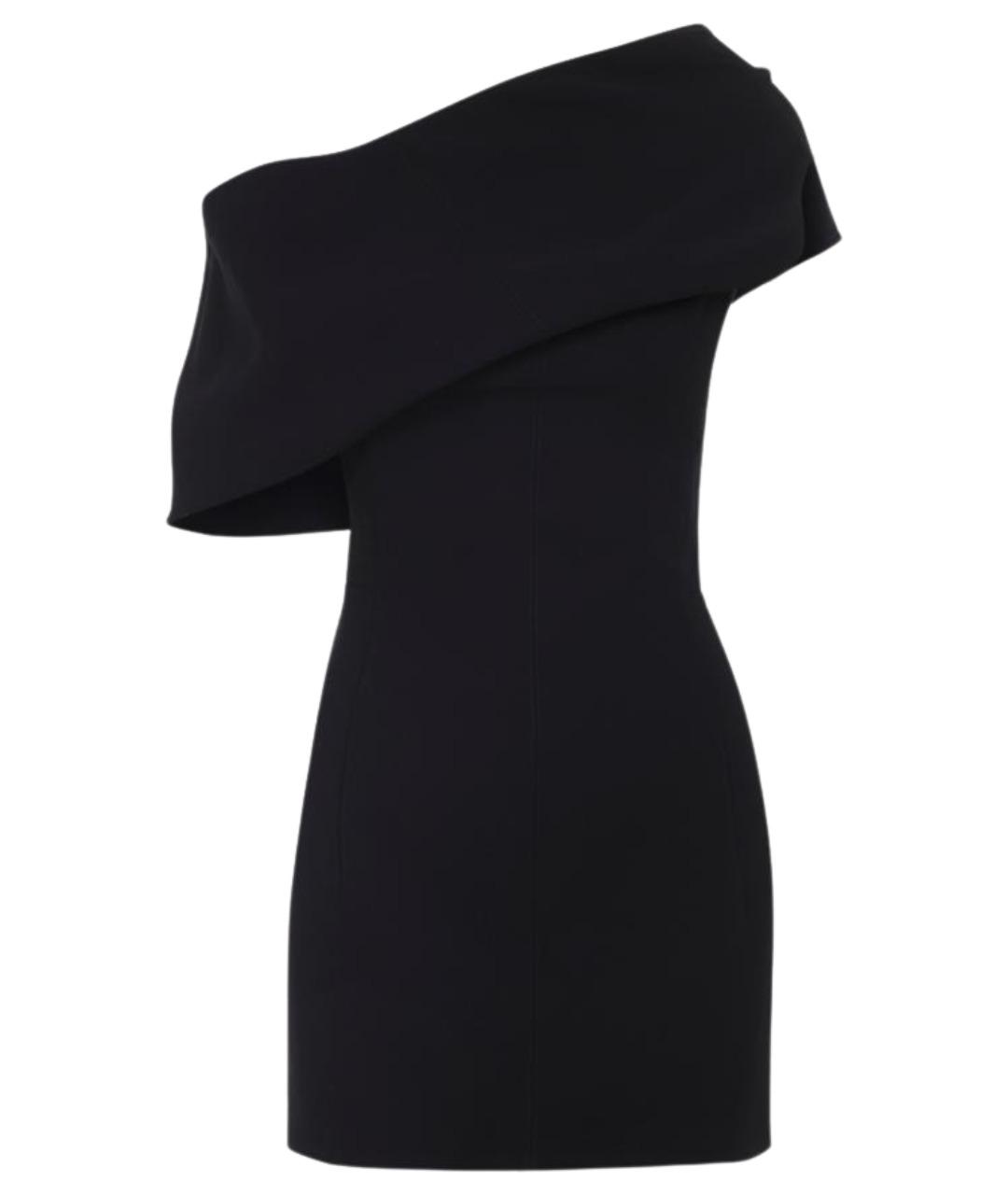 JACQUEMUS Черное полиэстеровое коктейльное платье, фото 1