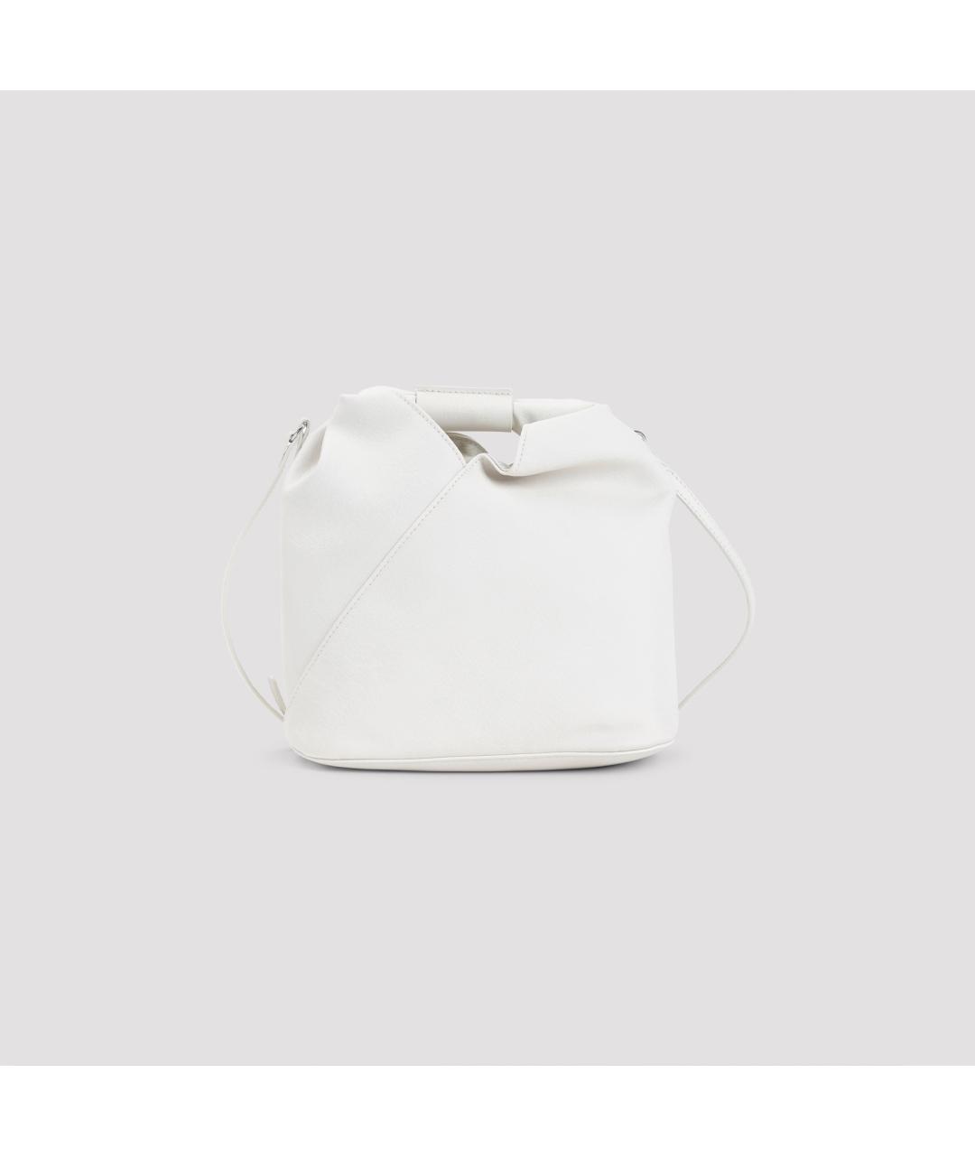 MM6 MAISON MARGIELA Бежевая сумка через плечо из искусственной кожи, фото 3