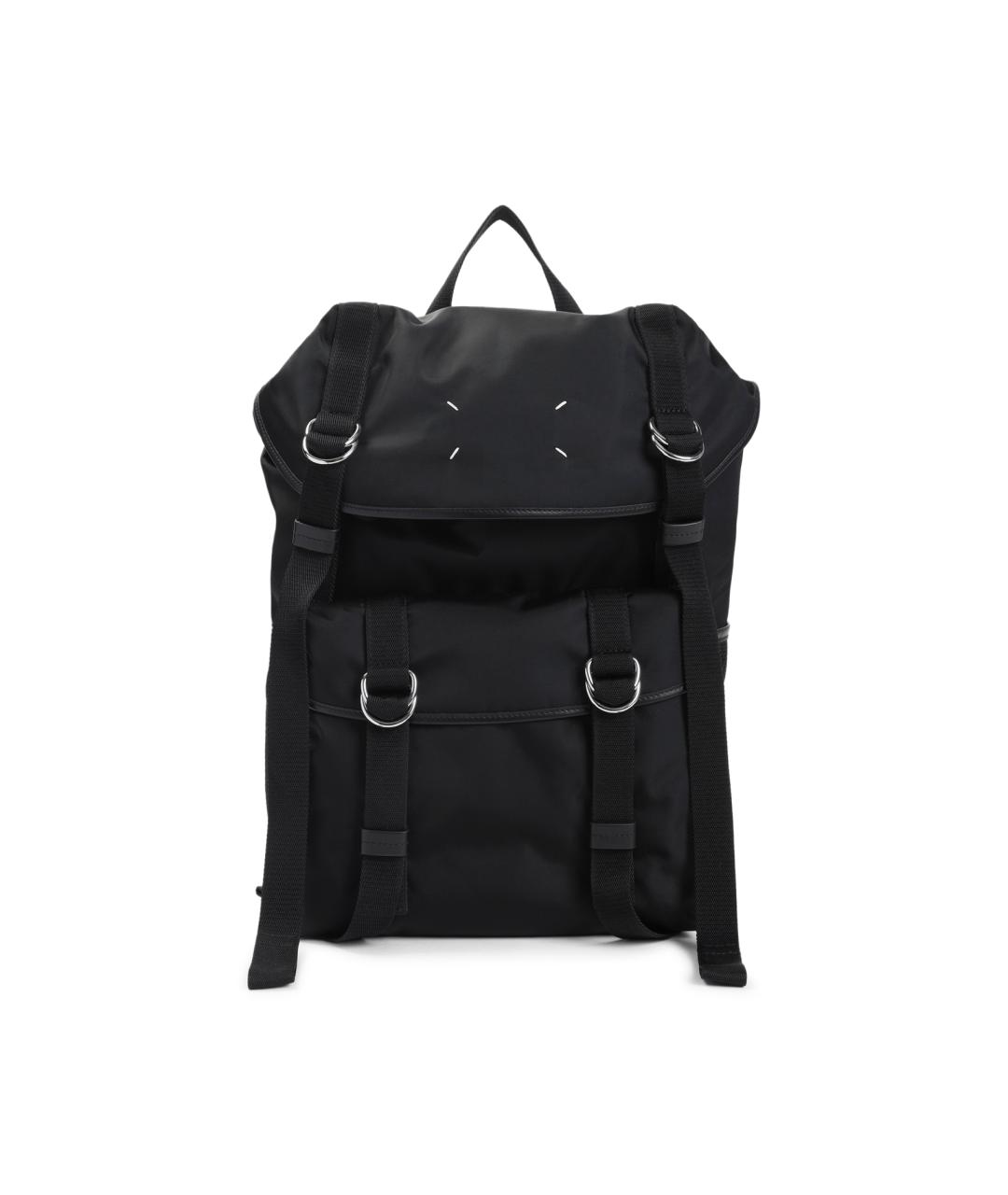 MAISON MARGIELA Черный синтетический рюкзак, фото 1