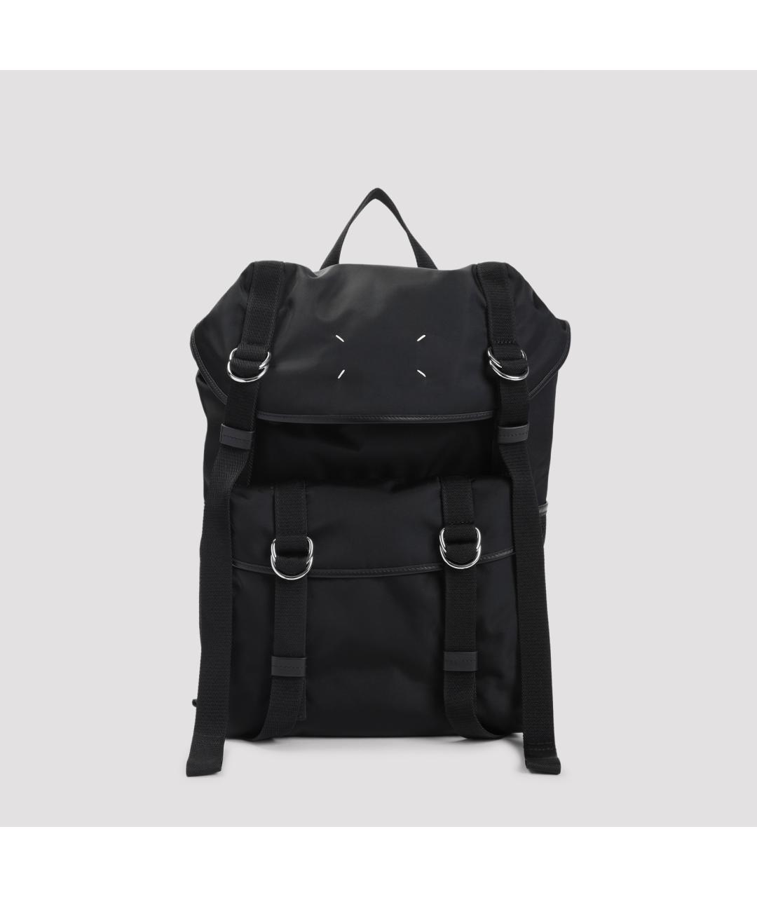 MAISON MARGIELA Черный синтетический рюкзак, фото 2