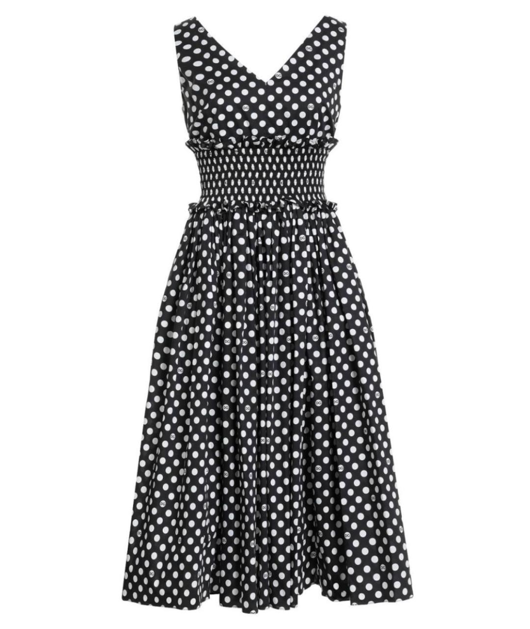 DOLCE&GABBANA Мульти коктейльное платье, фото 1
