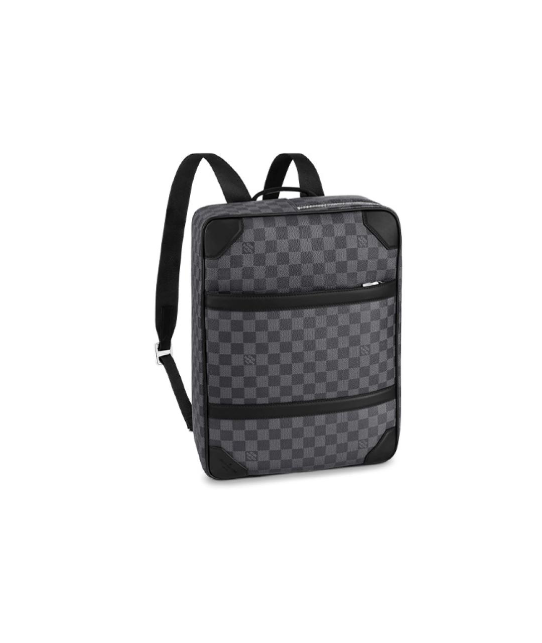 LOUIS VUITTON Черный рюкзак, фото 7