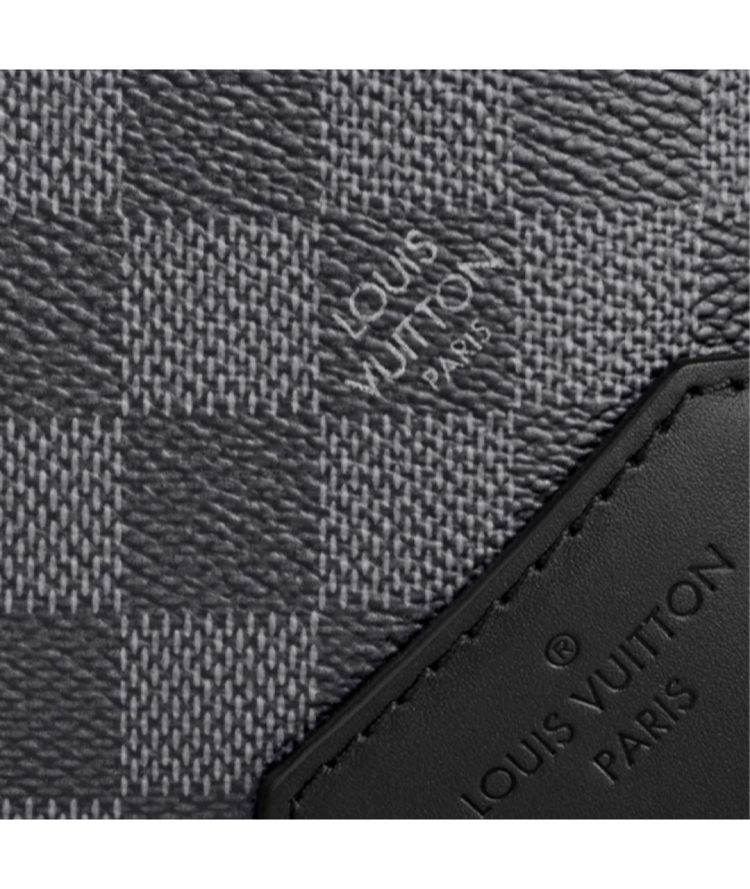 LOUIS VUITTON Черный рюкзак, фото 6