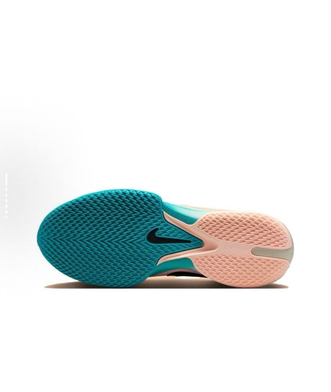 NIKE Бежевые текстильные кроссовки, фото 5