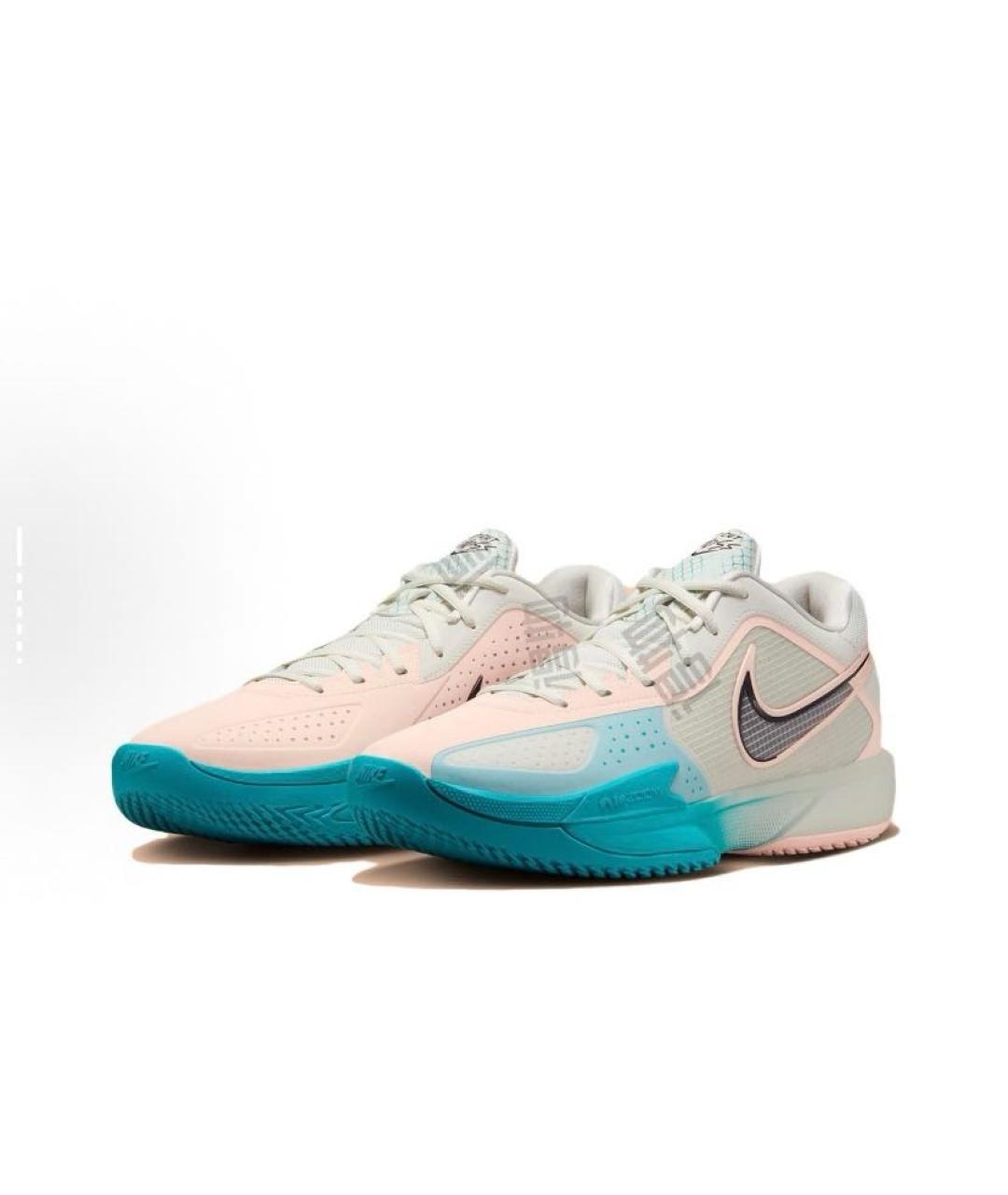 NIKE Бежевые текстильные кроссовки, фото 3