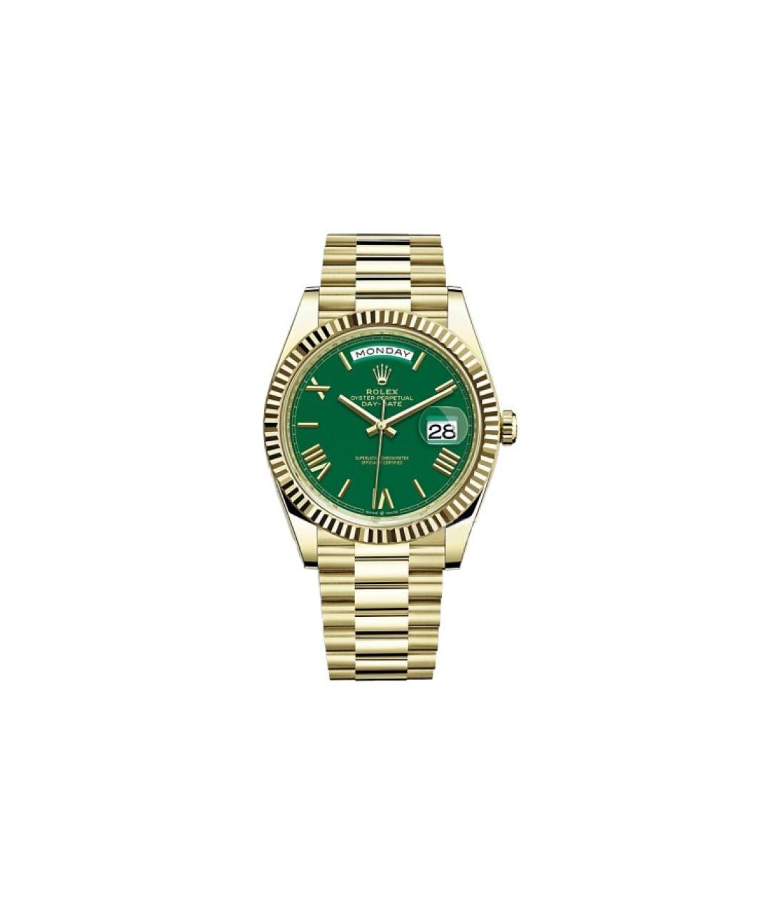 ROLEX Часы из желтого золота, фото 2
