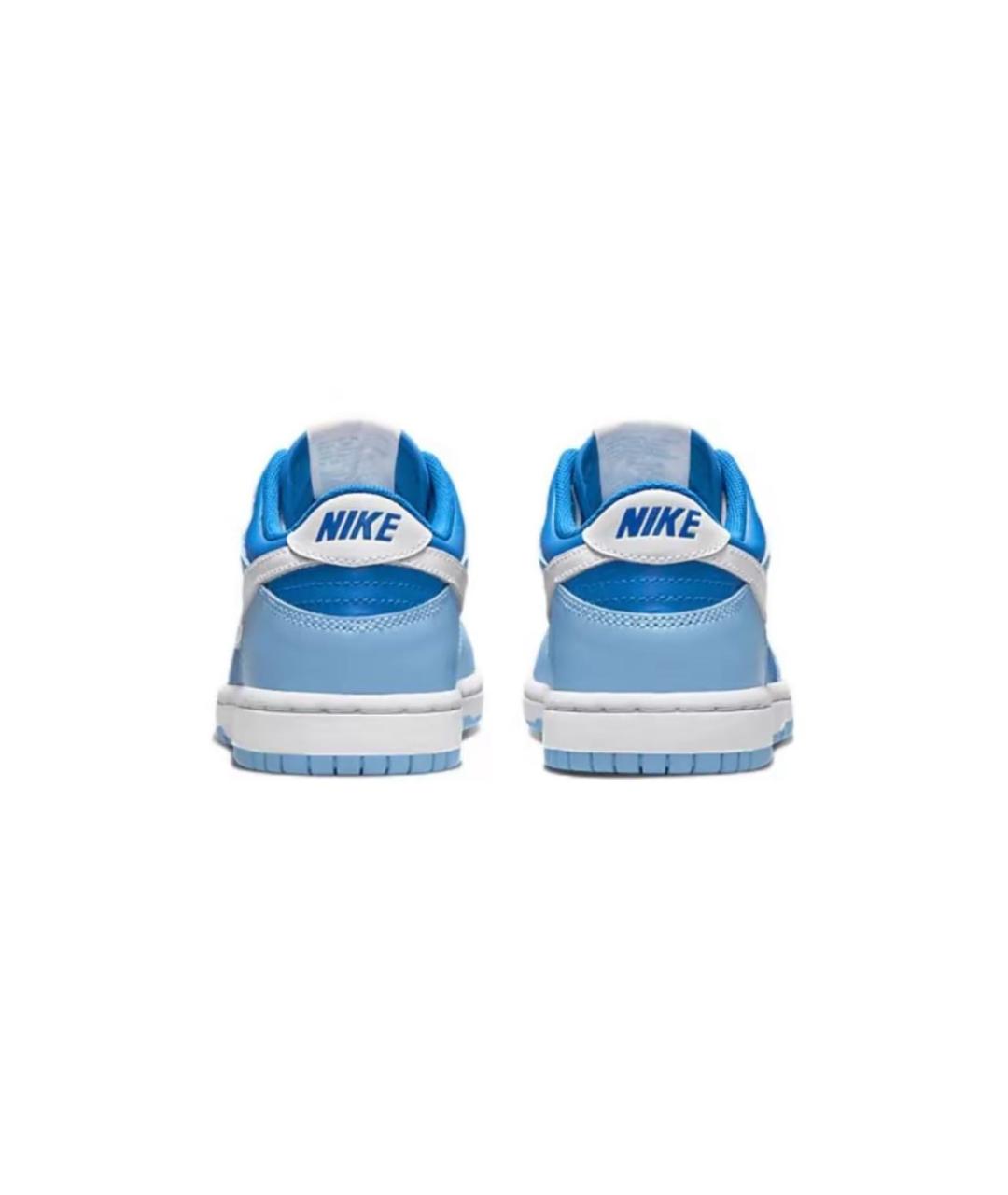 NIKE Голубые кожаные кеды, фото 3