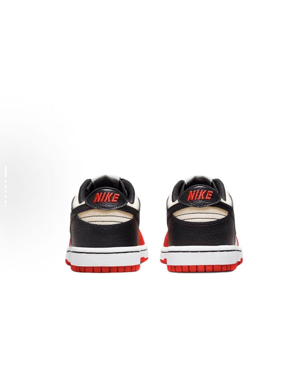 NIKE Красные кожаные кеды, фото 4