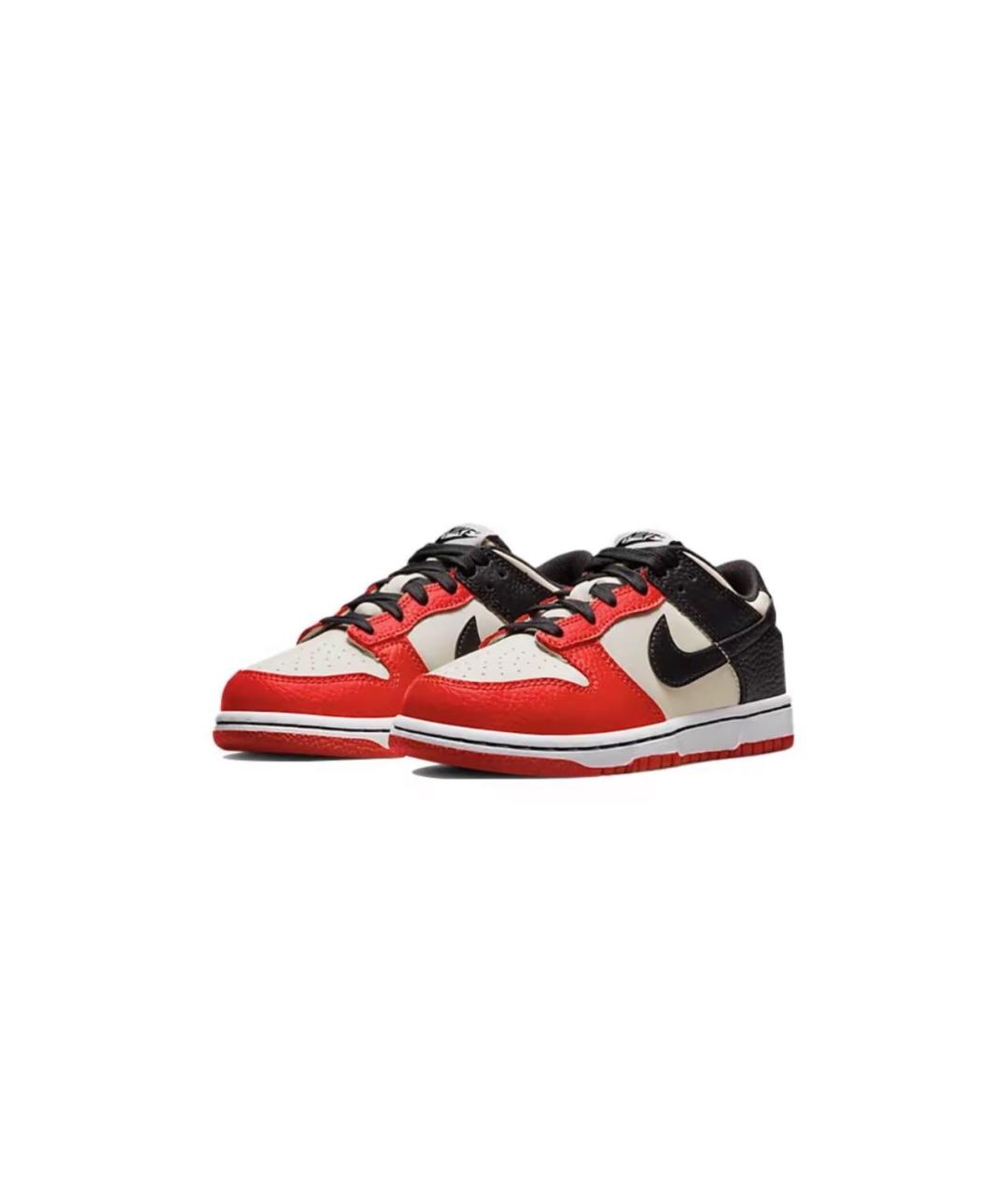 NIKE Красные кожаные кеды, фото 3