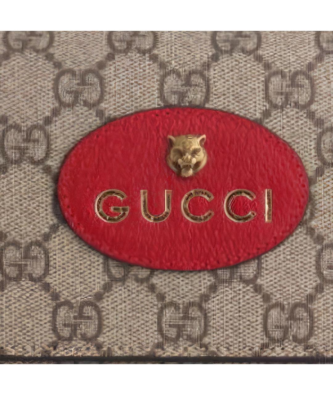 GUCCI Бежевый кошелек, фото 4