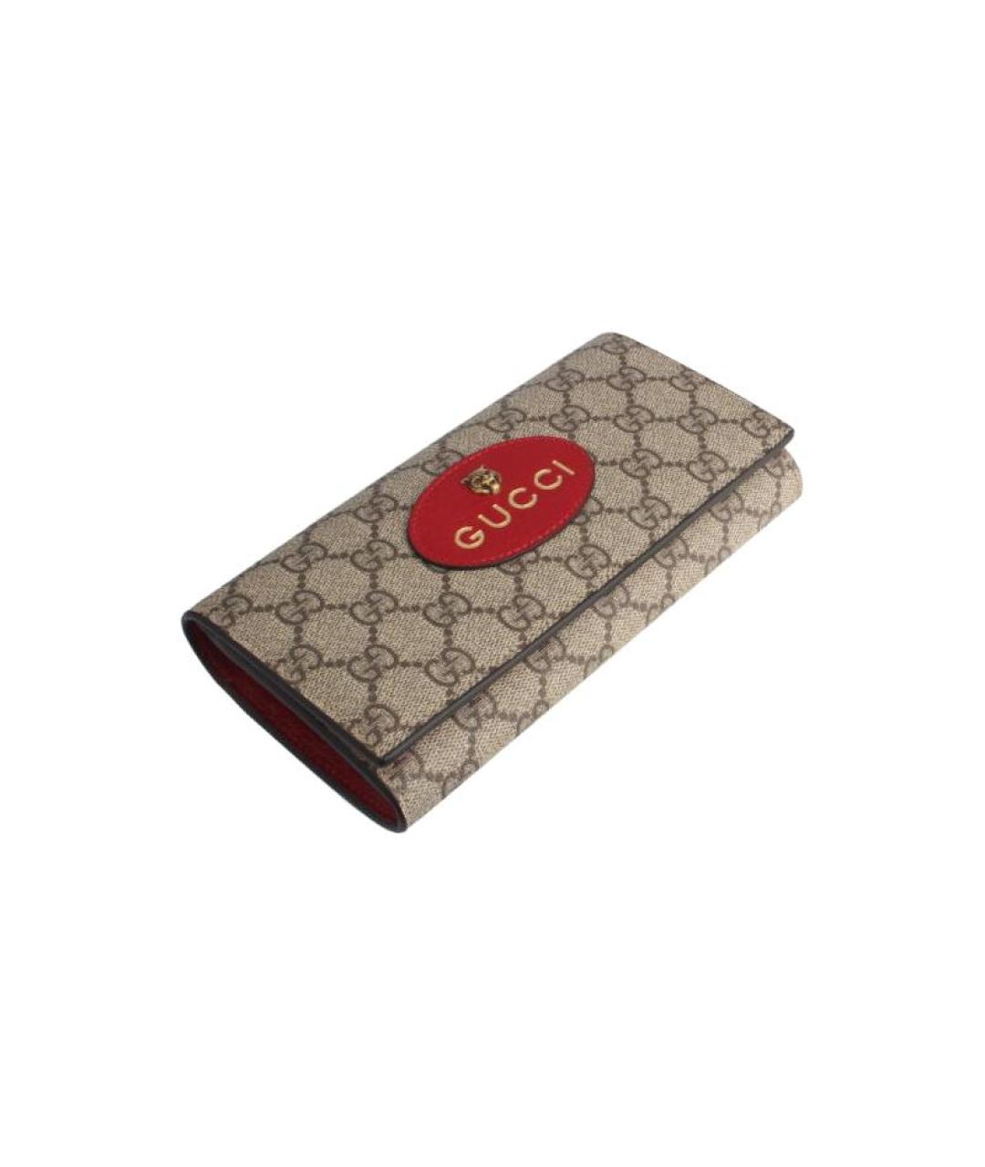 GUCCI Бежевый кошелек, фото 3
