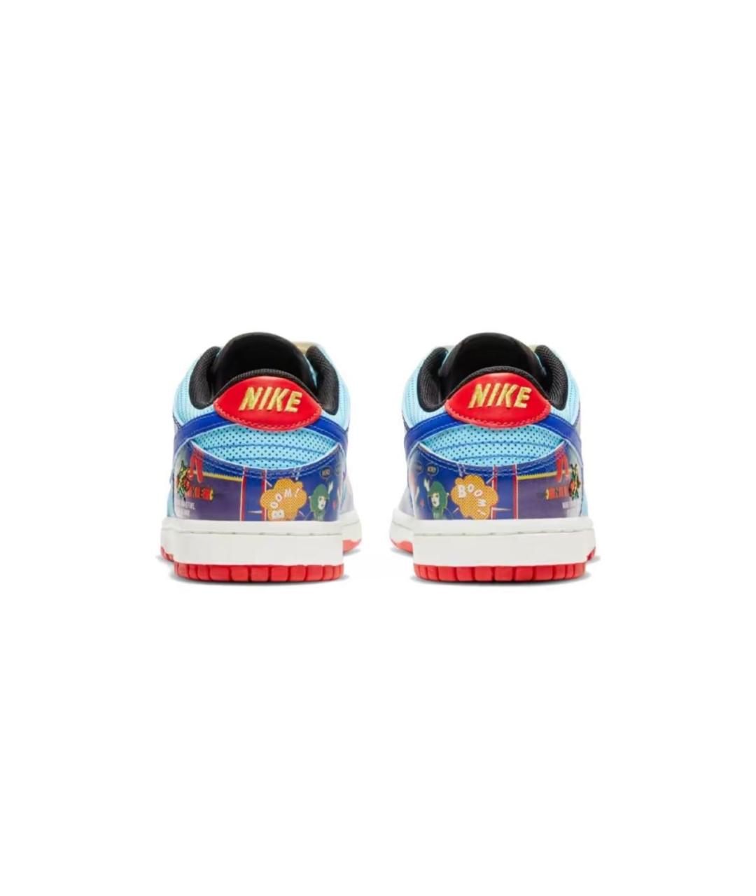 NIKE Бирюзовые кожаные кеды, фото 4