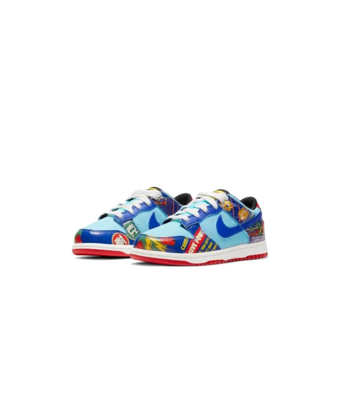 NIKE Бирюзовые кожаные кеды, фото 2