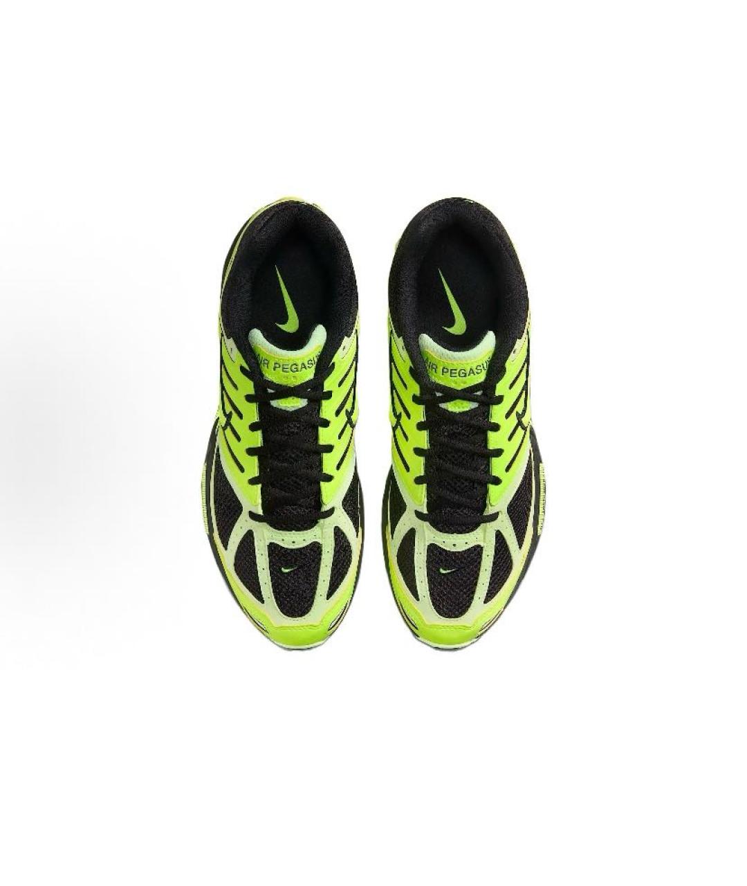 NIKE Салатовые текстильные кроссовки, фото 4