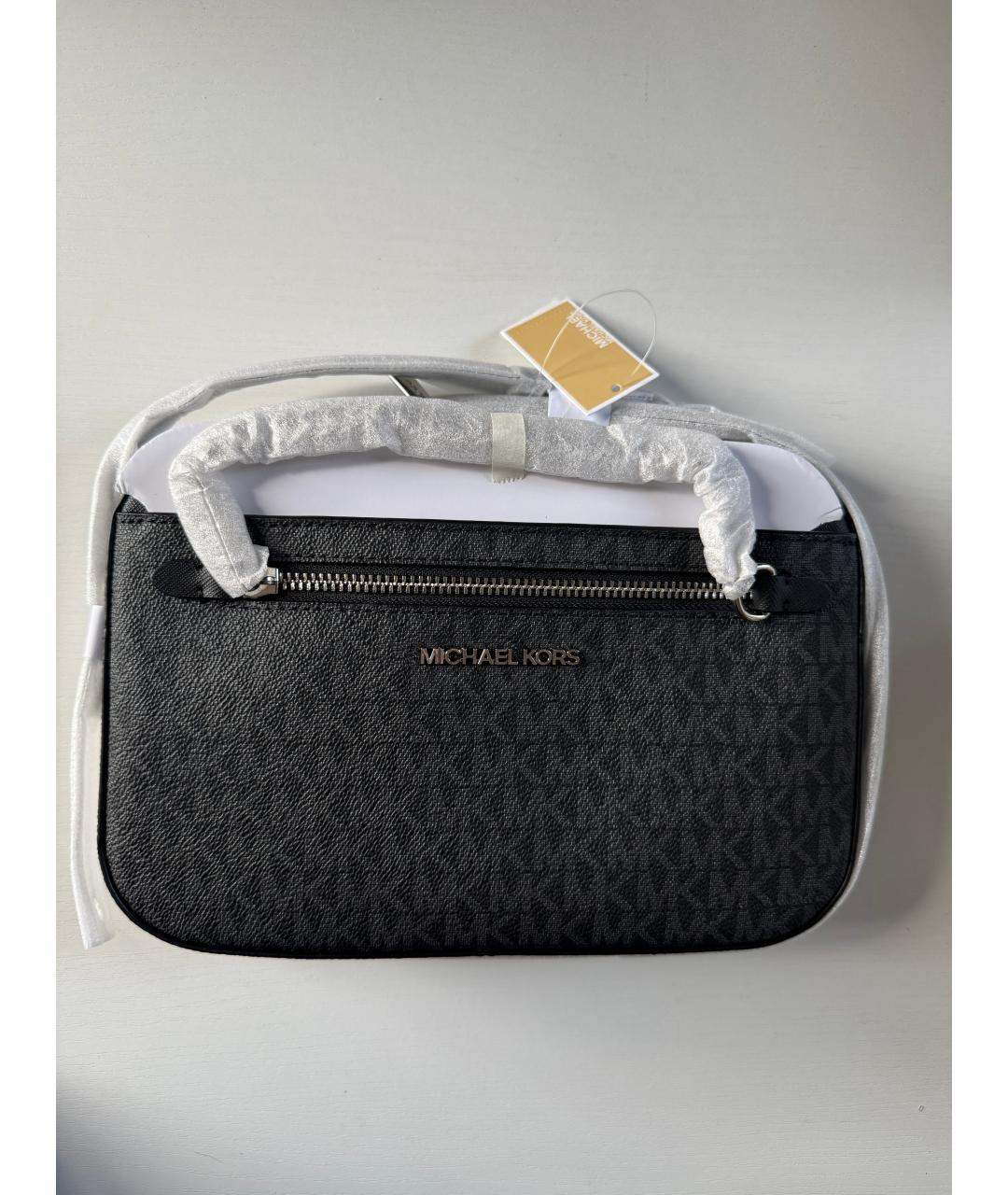 MICHAEL KORS Черная сумка через плечо, фото 7