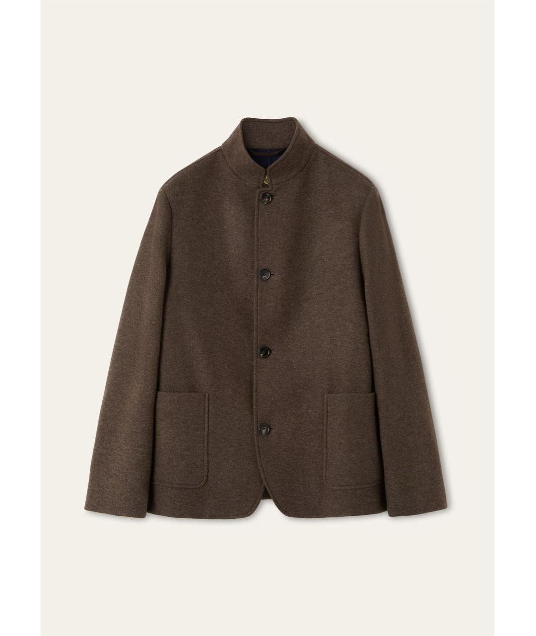LORO PIANA Коричневая кашемировая куртка, фото 6