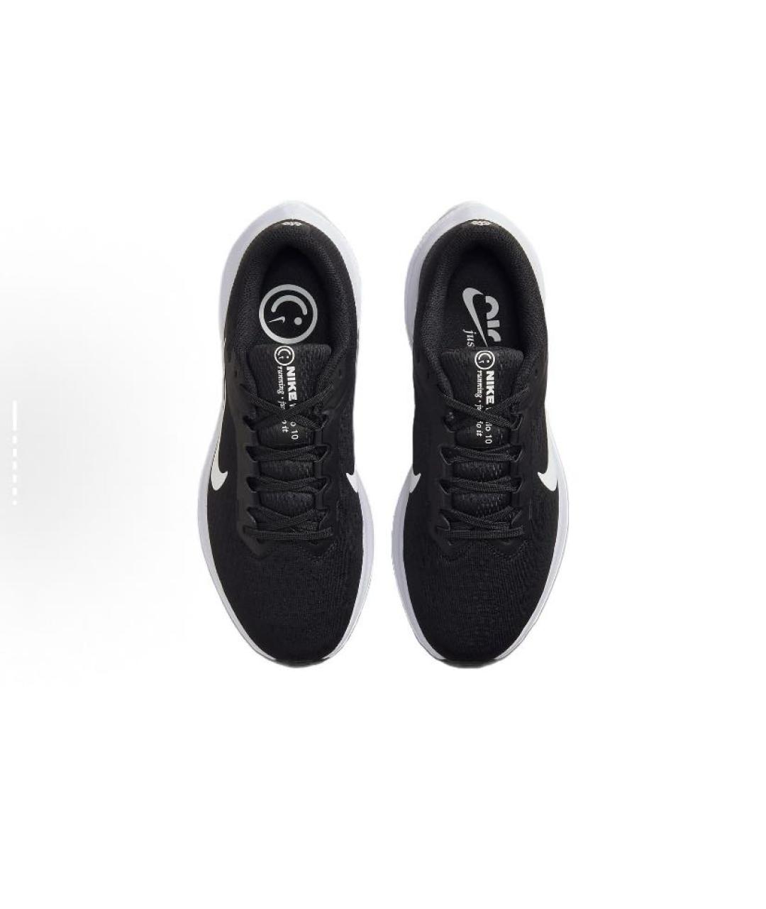 NIKE Черные текстильные кроссовки, фото 4