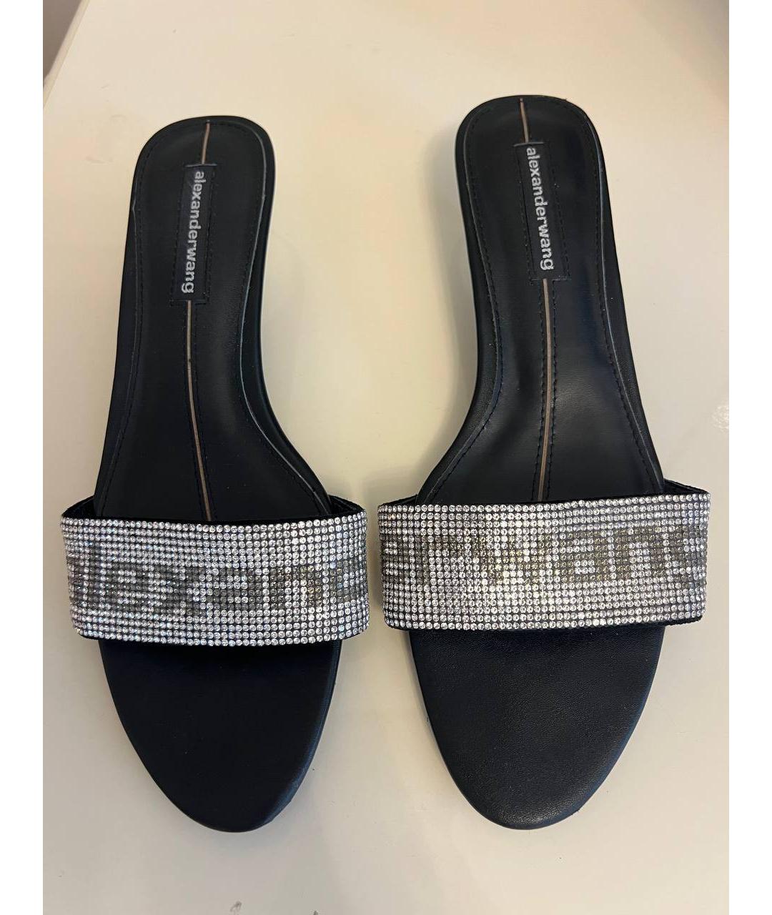 ALEXANDER WANG Серебряные босоножки, фото 2
