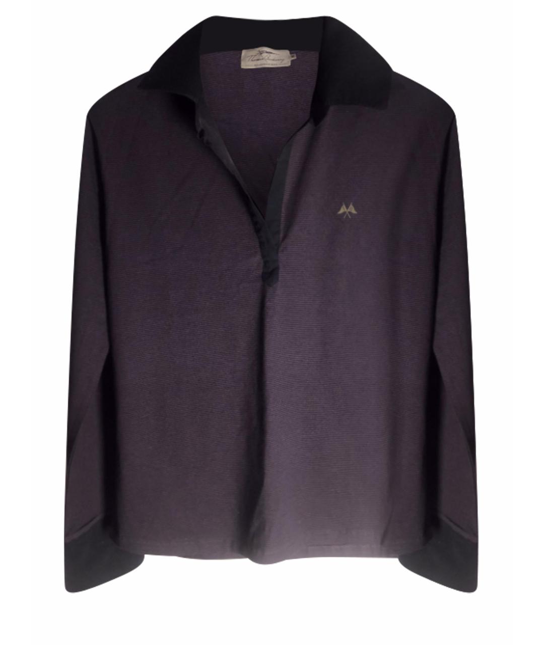 BURBERRY Фиолетовый хлопковый джемпер / свитер, фото 1