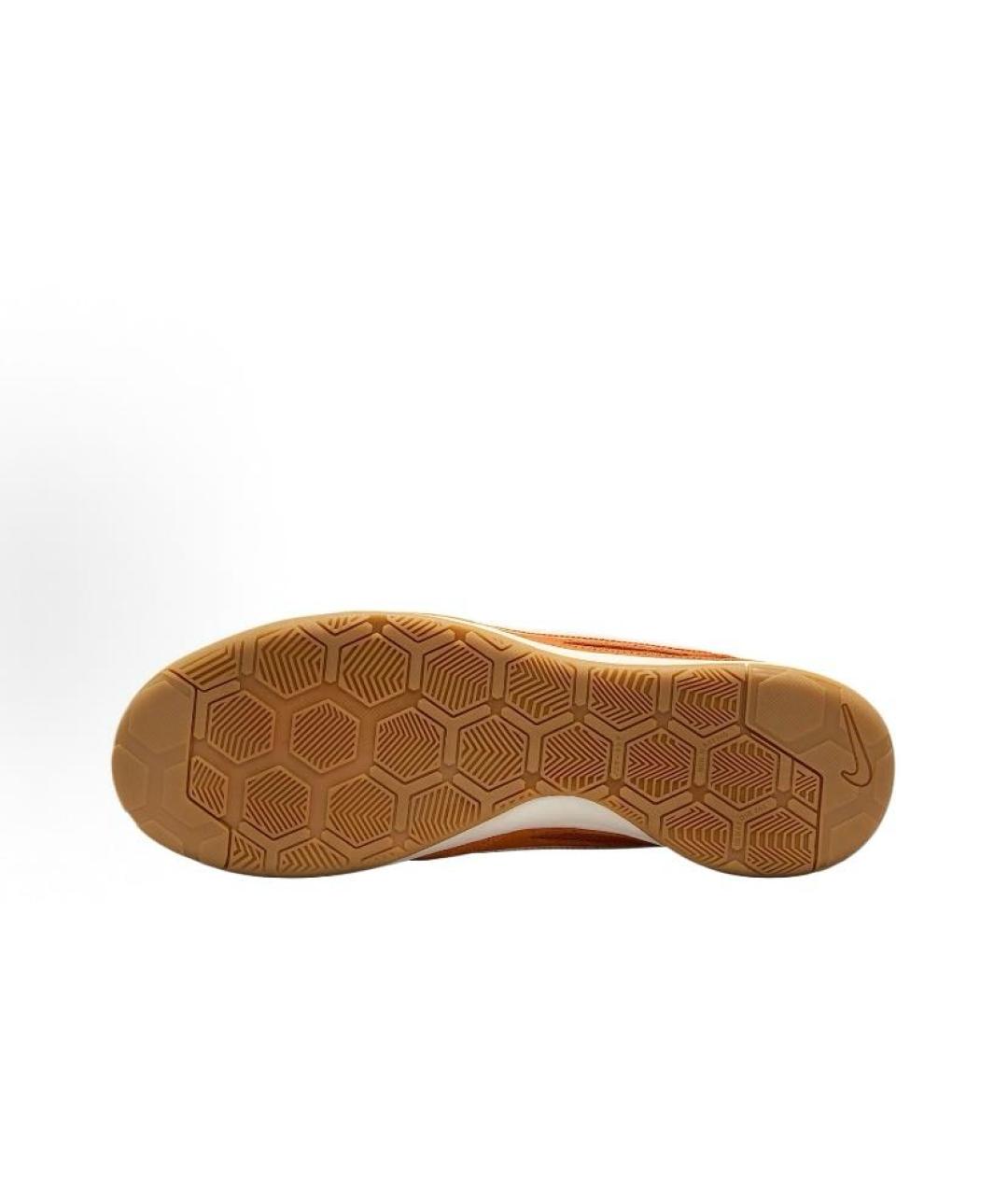 NIKE Оранжевое замшевые кроссовки, фото 5