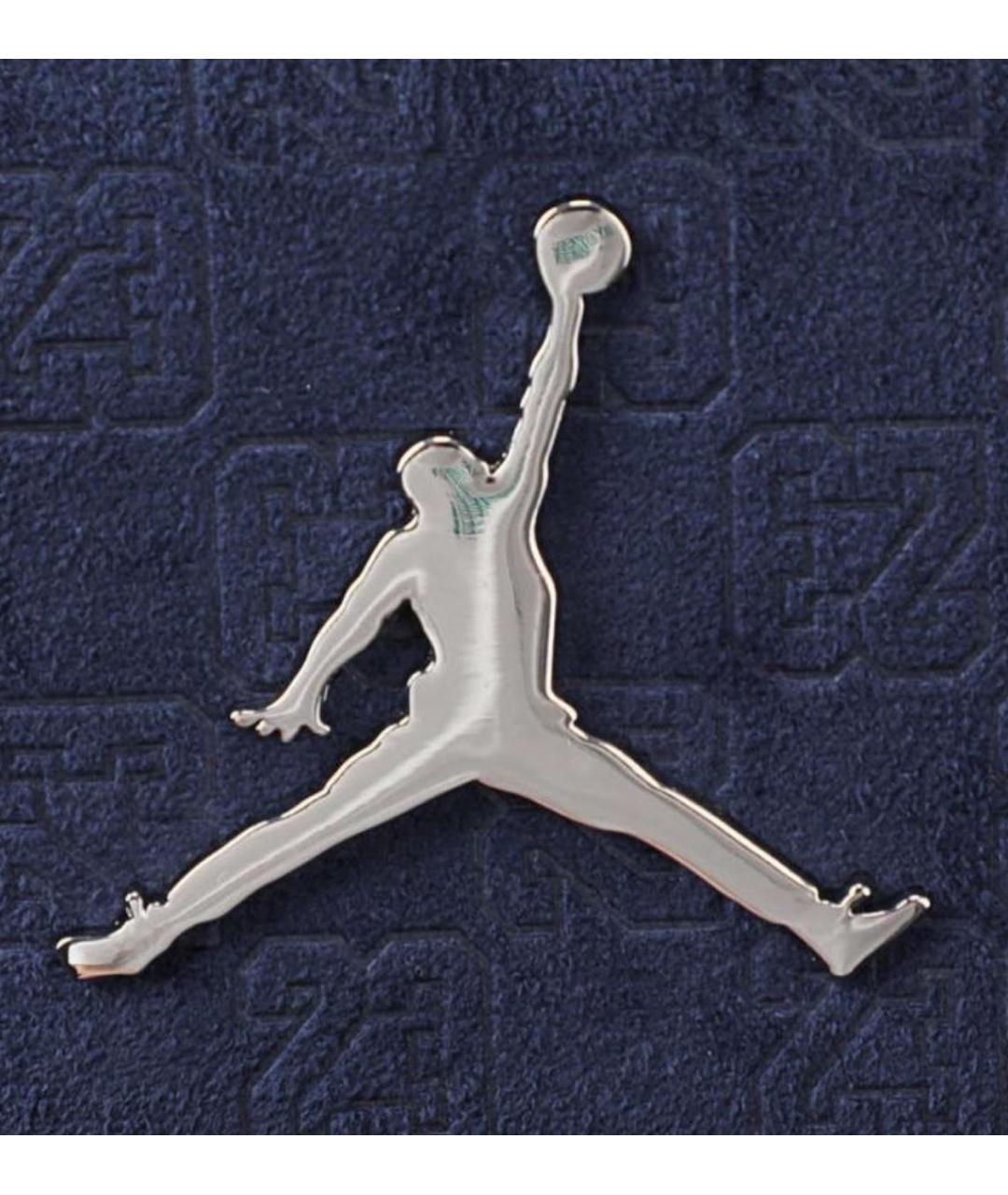 JORDAN Темно-синий бархатный рюкзак, фото 4