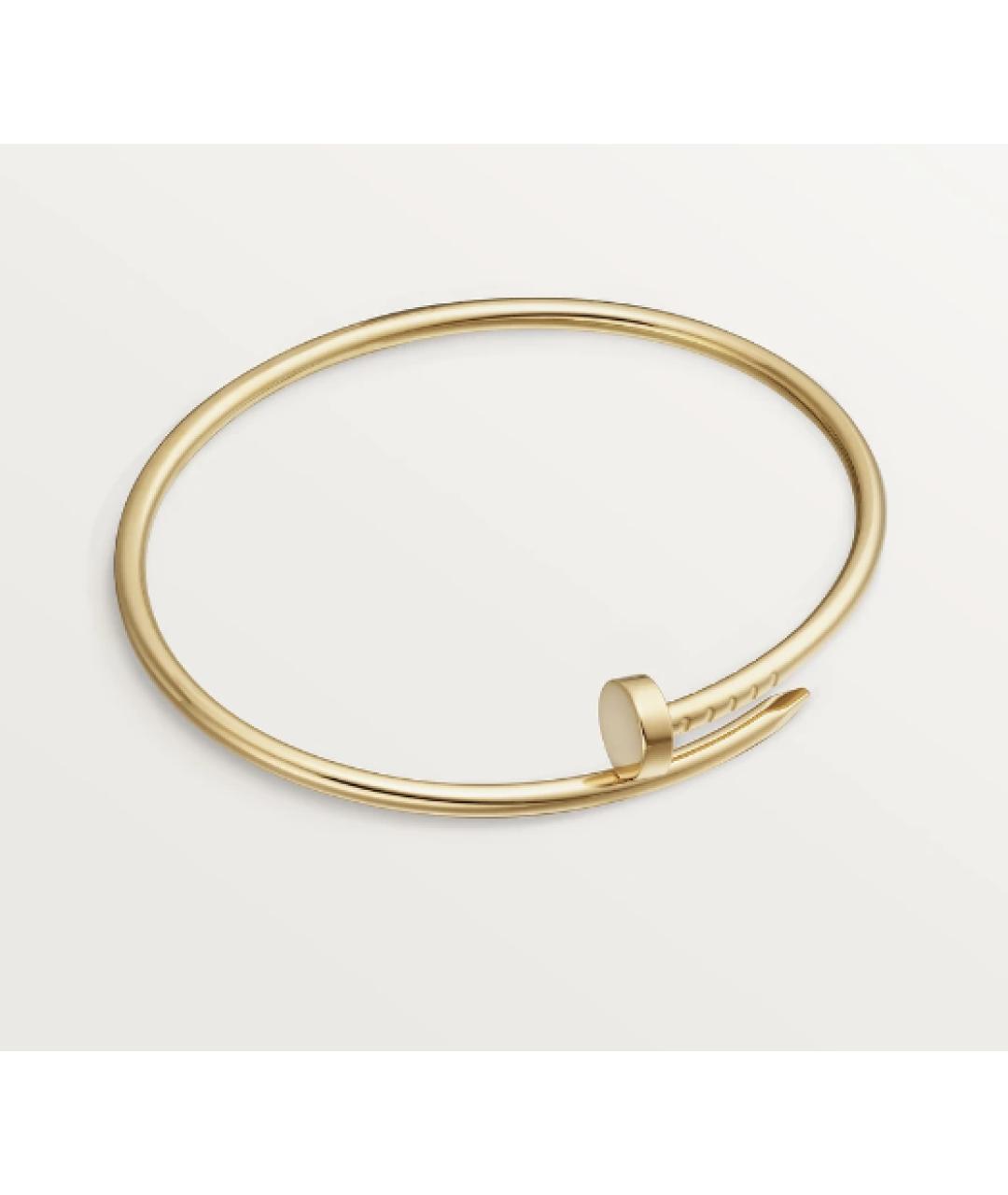 CARTIER Желтый браслет из желтого золота, фото 4
