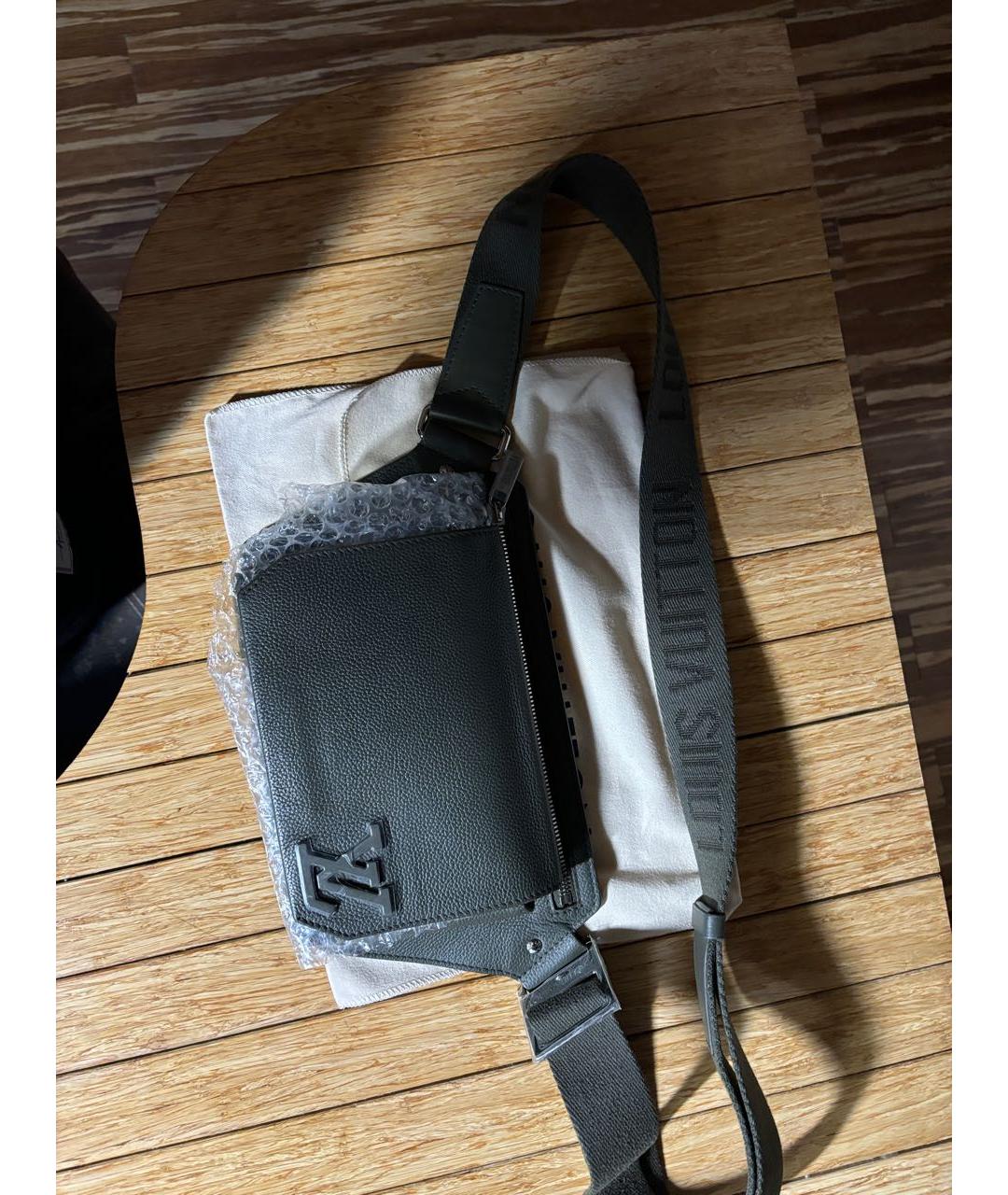 LOUIS VUITTON Хаки поясная сумка, фото 9