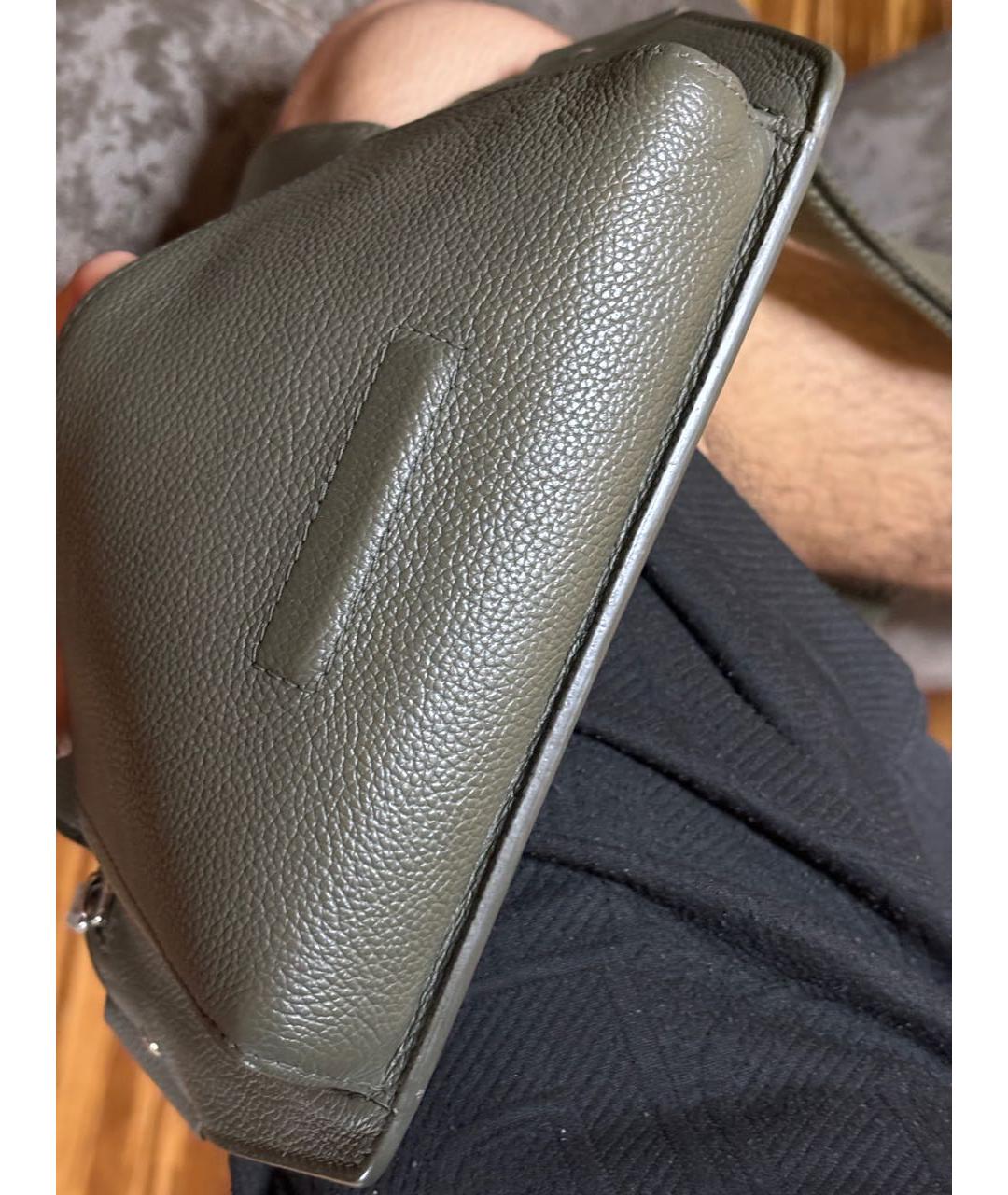 LOUIS VUITTON Хаки поясная сумка, фото 4