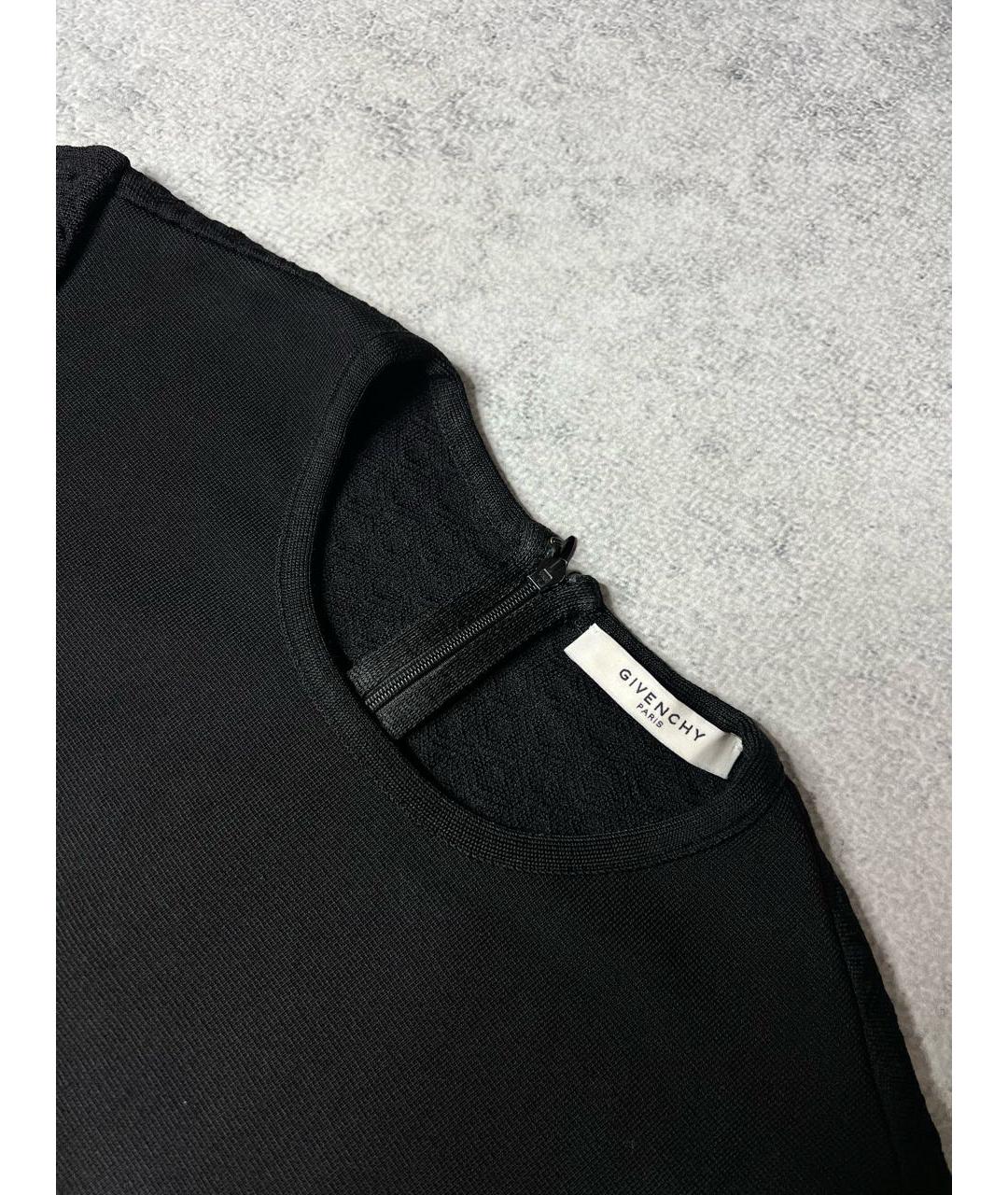 GIVENCHY Черный вискозный джемпер / свитер, фото 4