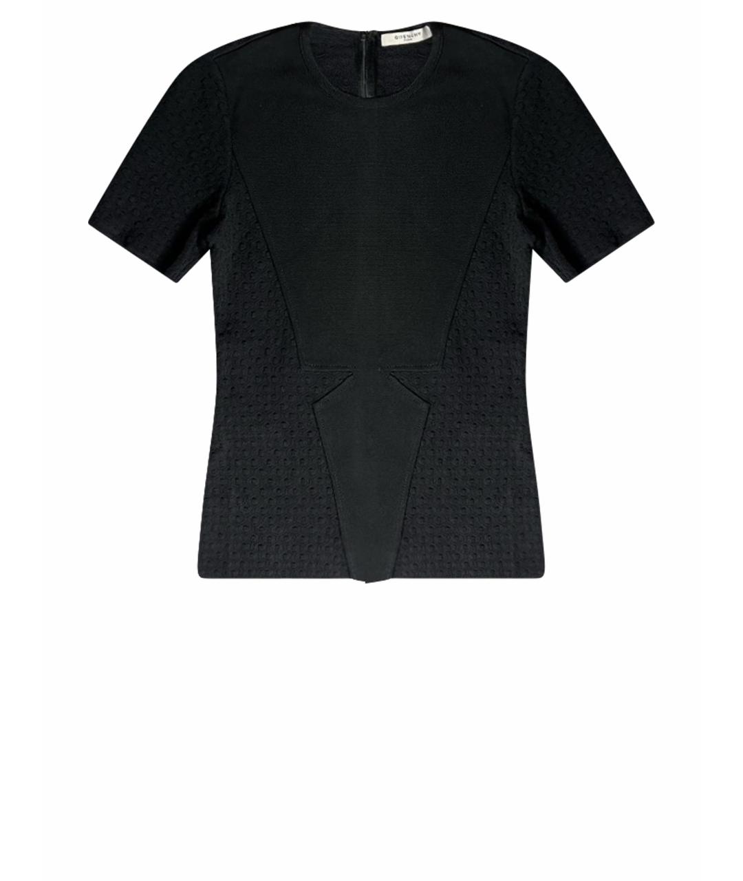 GIVENCHY Черный вискозный джемпер / свитер, фото 1