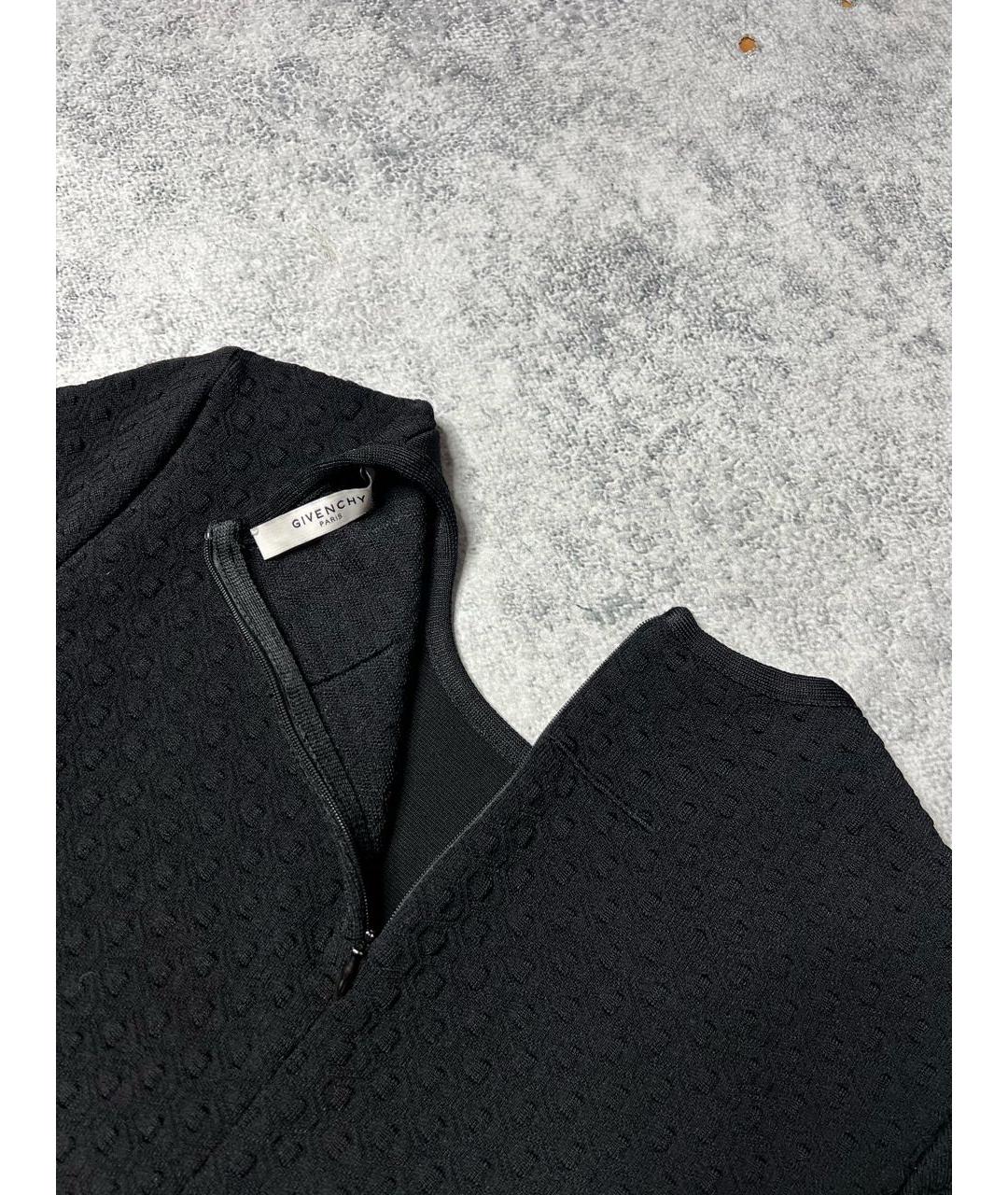GIVENCHY Черный вискозный джемпер / свитер, фото 7